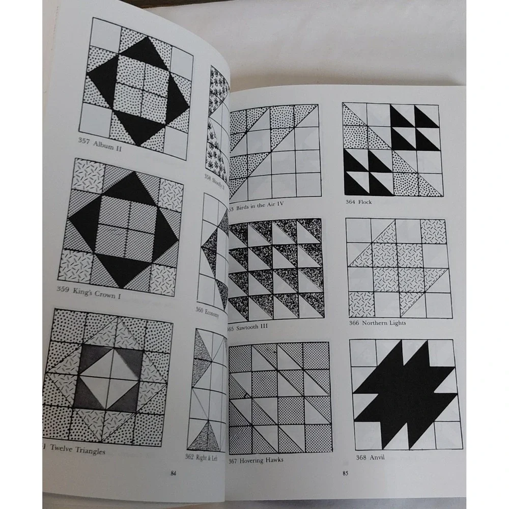 1001 Patchwork Designs Maggie Malone HC 1982 Sterling Publishing Quilt Book
